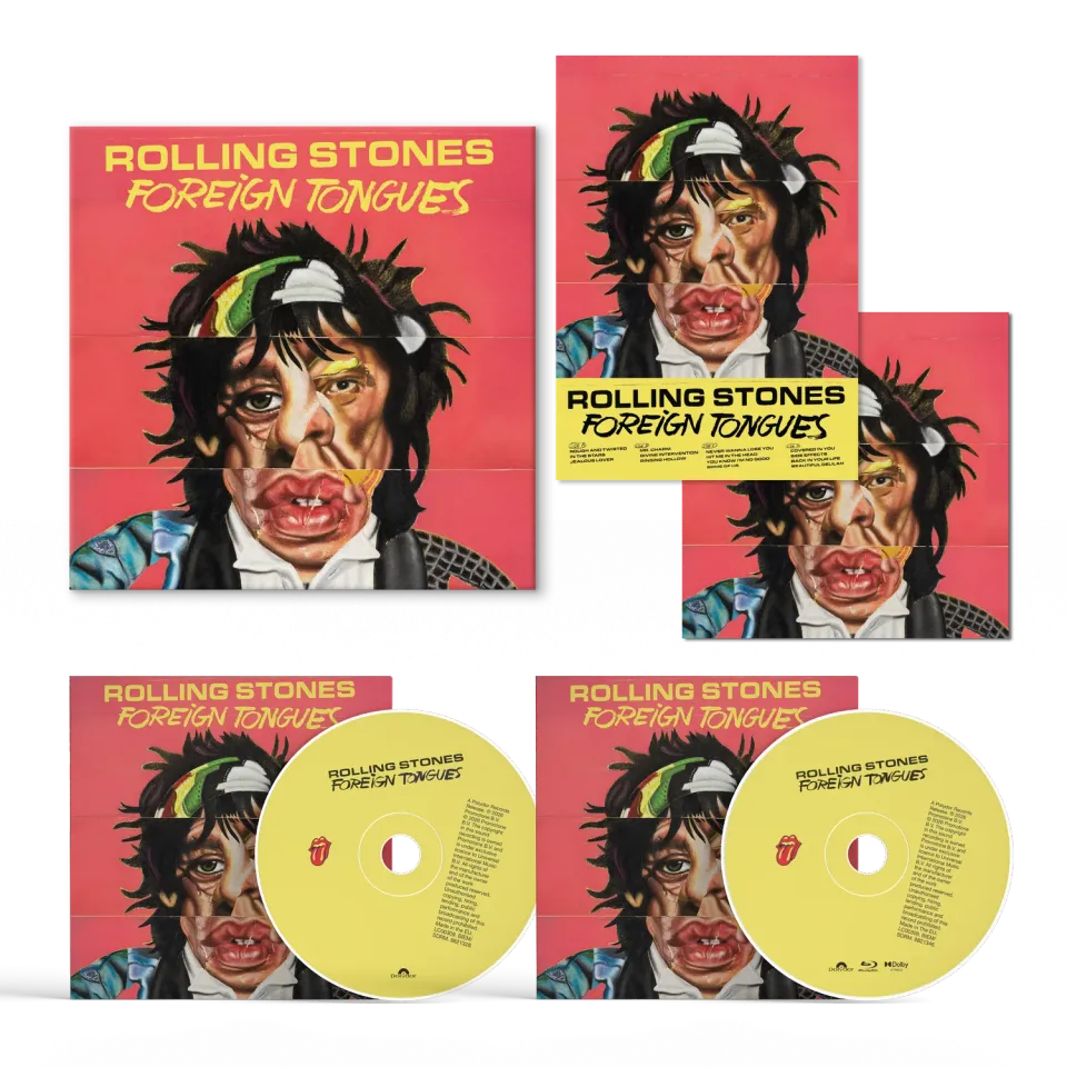 Polydor Foreign Tongues CD boxset Rolling Stones con Blu-ray