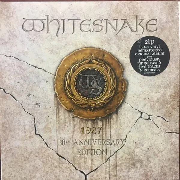 Whitesnake 1987 doppio LP 180g remaster gatefold