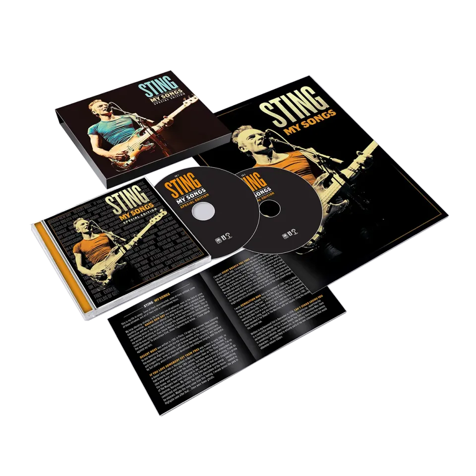 Sting My Songs Special Edition doppio CD raccolta