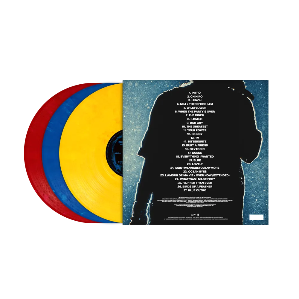 Billie Eilish Hit Me Hard And Soft Tour vinile live 3LP
