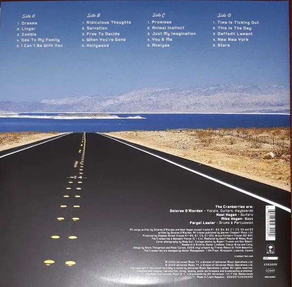 The Cranberries Stars Best Of vinile 2LP 180g nuovo
