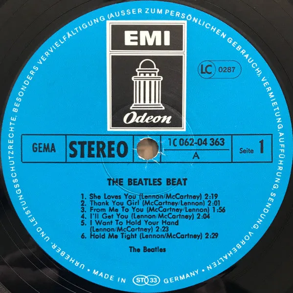 Beatles The Beatles Beat LP compilation ristampa