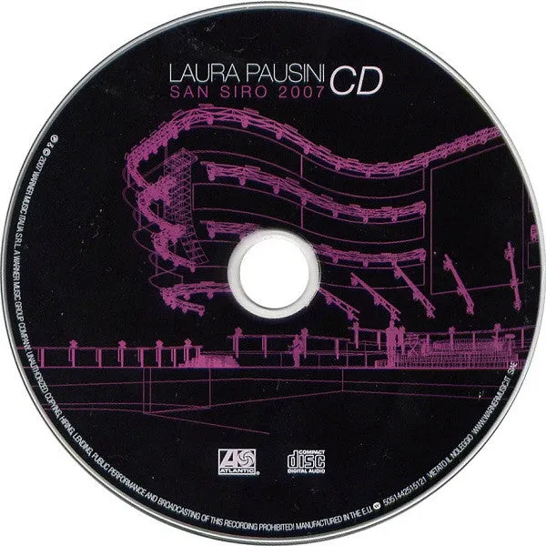 Laura Pausini San Siro 2007 DVD + CD pop live