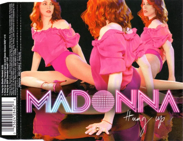 Madonna Hung Up CD maxi singolo remix