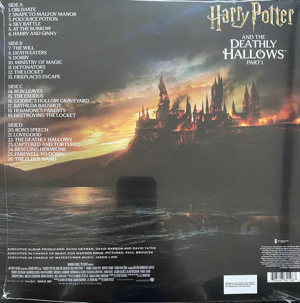 Alexandre Desplat Harry Potter Doni Morte 2LP colonna sonora