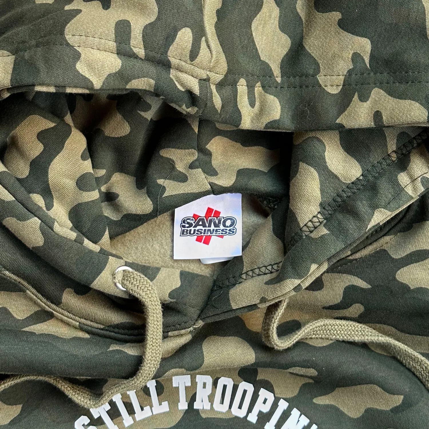 Sano Business Underground Troopers felpa cappuccio camo limited
