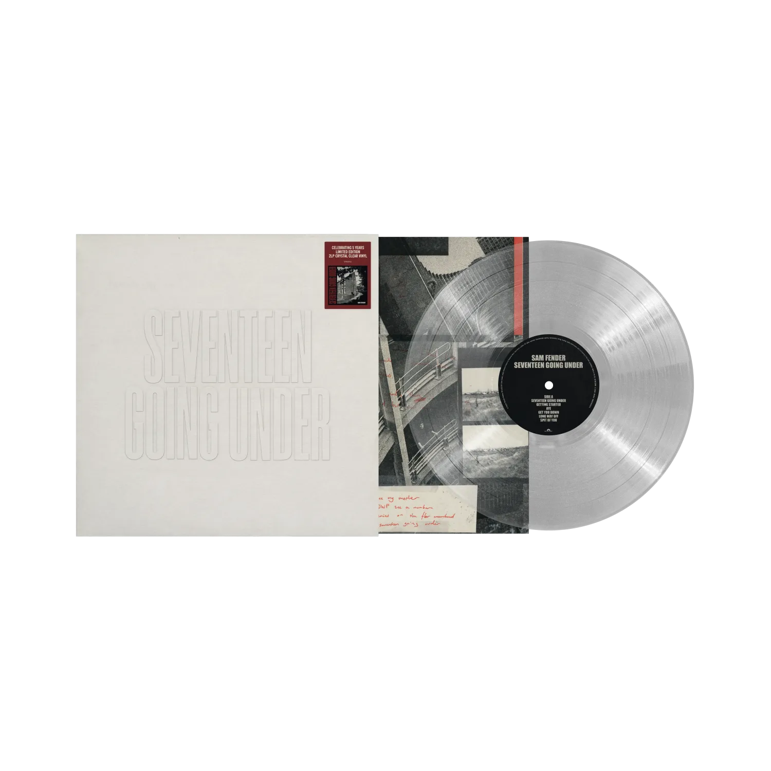 Sam Fender Seventeen Going Under doppio vinile clear 5th Anniversary