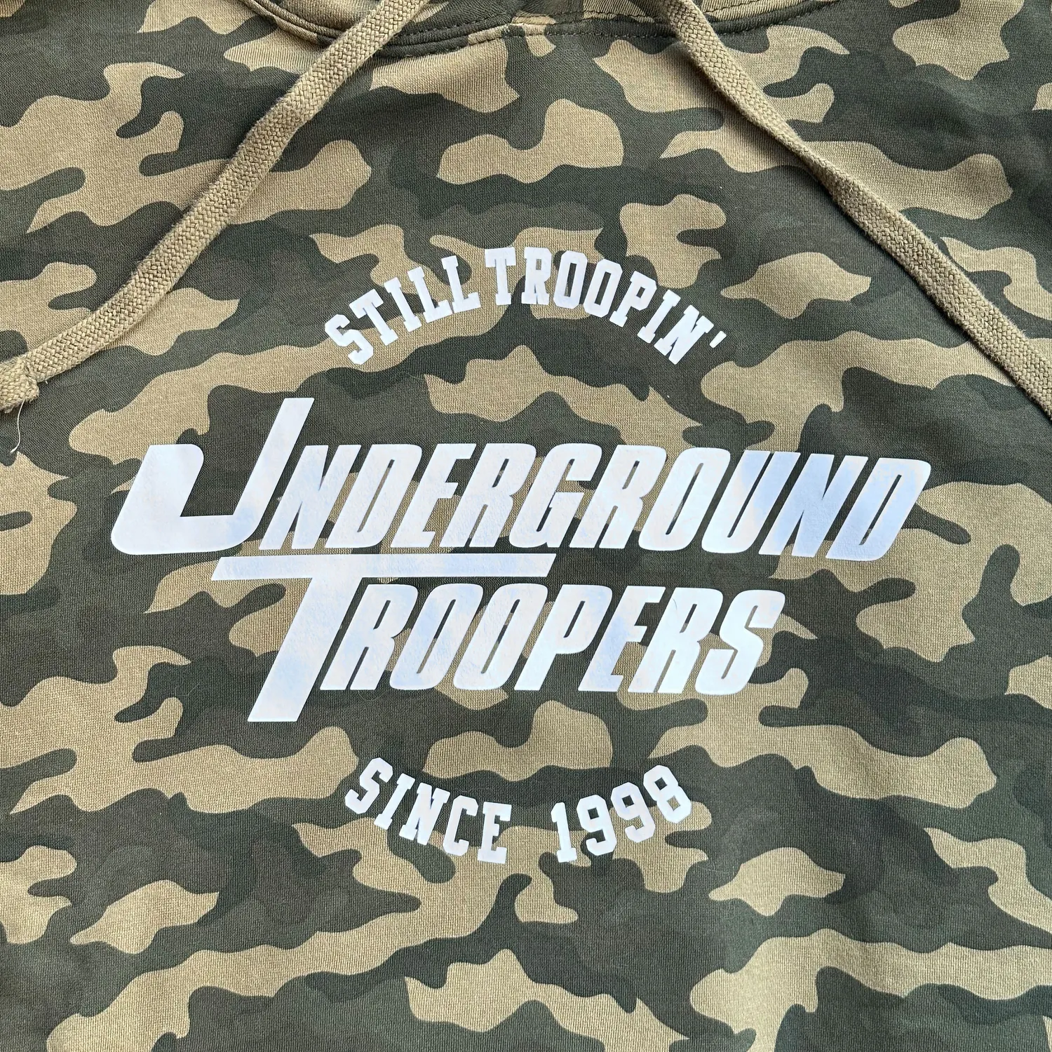 Sano Business Underground Troopers felpa cappuccio camo limited