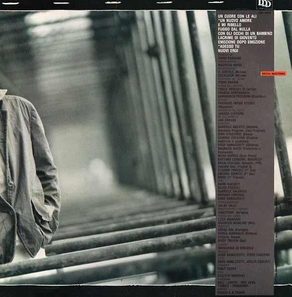 Eros Ramazzotti Nuovi Eroi LP vinile album 1986 pop