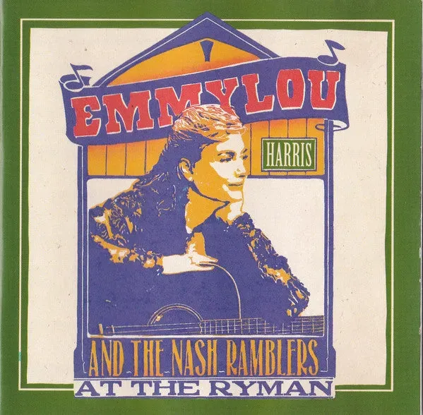 Emmylou Harris At The Ryman CD Album Live Bluegrass