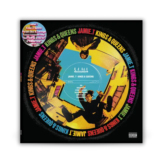 Jamie T Kings & Queens vinile LP zoetrope inediti