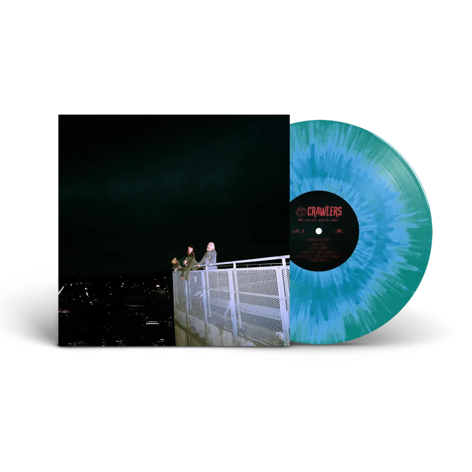 Crawlers The Mess We Seem To Make vinile blu splatter LP