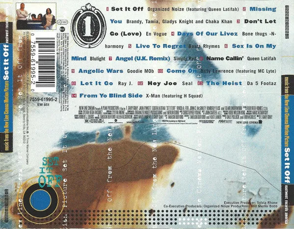Set It Off Soundtrack CD compilation 1996