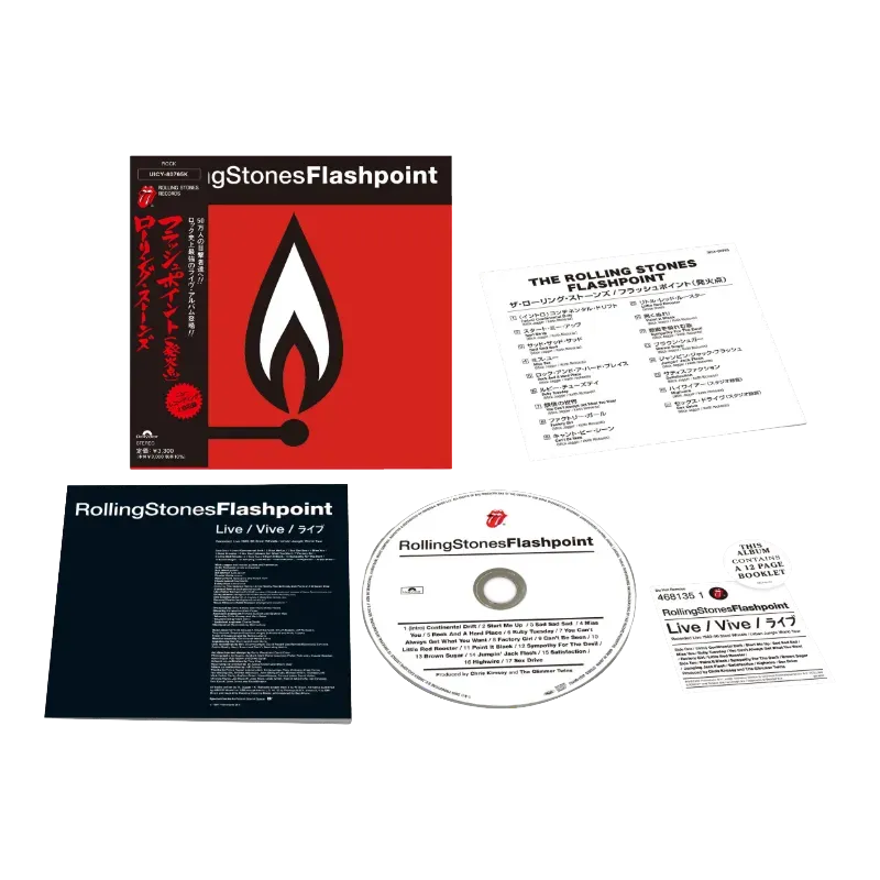 Polydor Flashpoint 1991 CD SHM-CD live