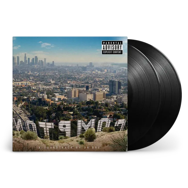 Dr Dre Compton vinile 2LP hip hop 16 brani