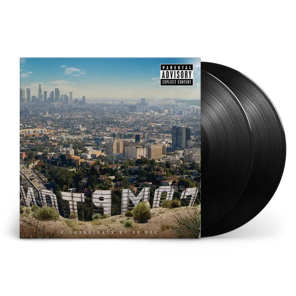 Dr Dre Compton vinile 2LP hip hop 16 brani