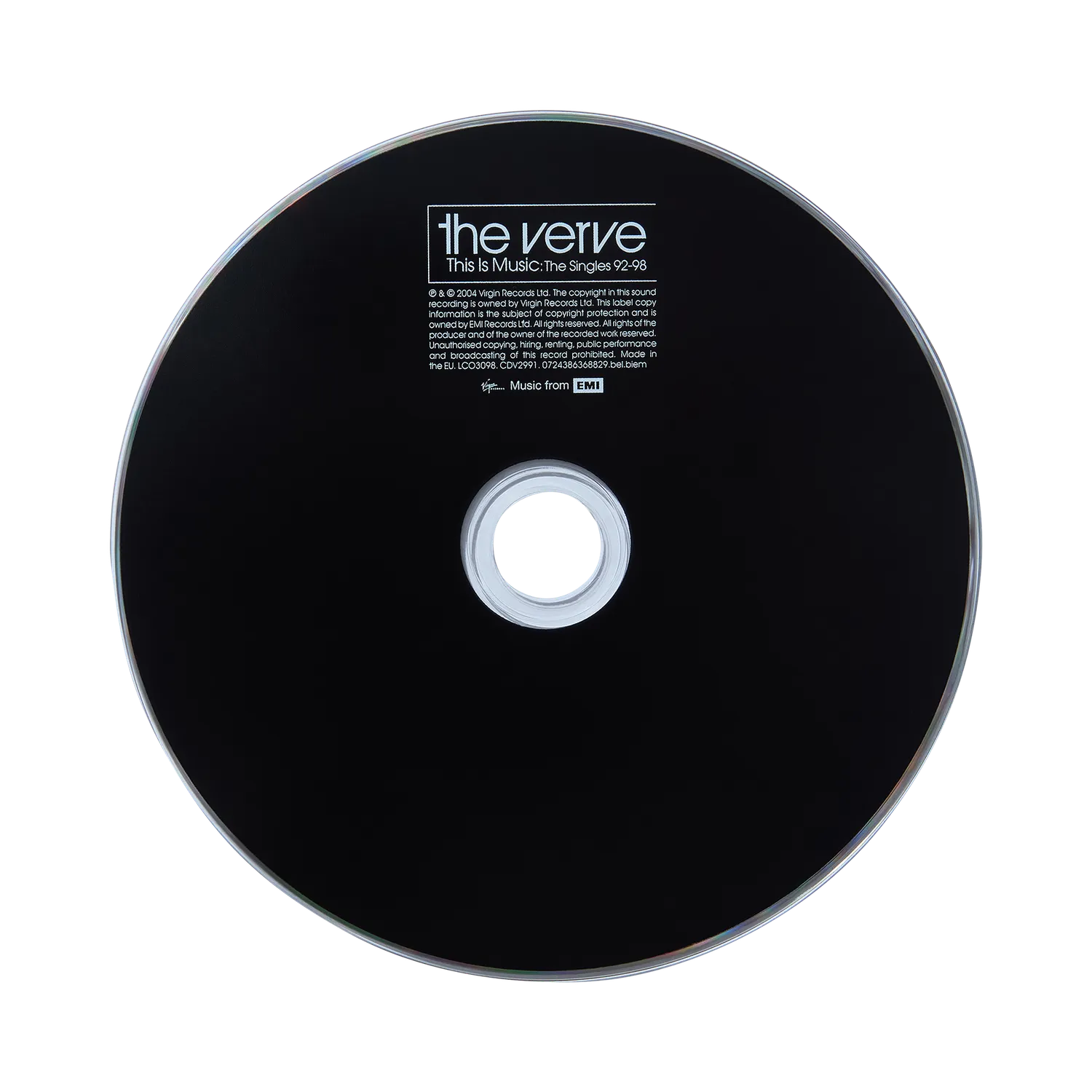 The Verve This Is Music The Singles CD compilation