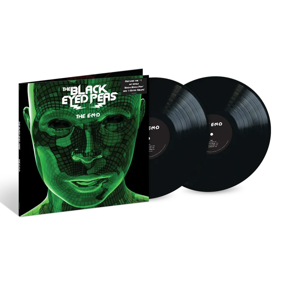 Polydor The E.N.D. Black Eyed Peas doppio vinile 2LP pop
