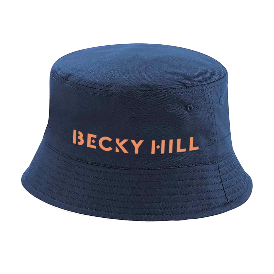 Becky Hill Lighter Crew cappello bucket reversibile blu taglia unica
