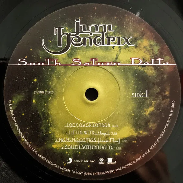 Jimi Hendrix South Saturn Delta doppio vinile 2xLP 180
