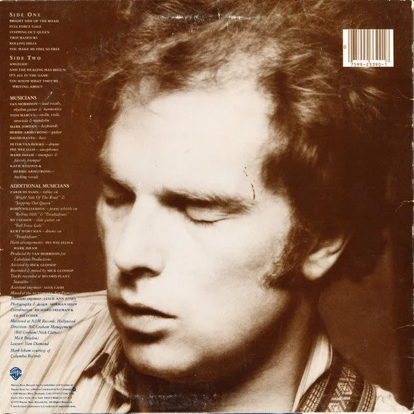 Van Morrison Into The Music LP album USA
