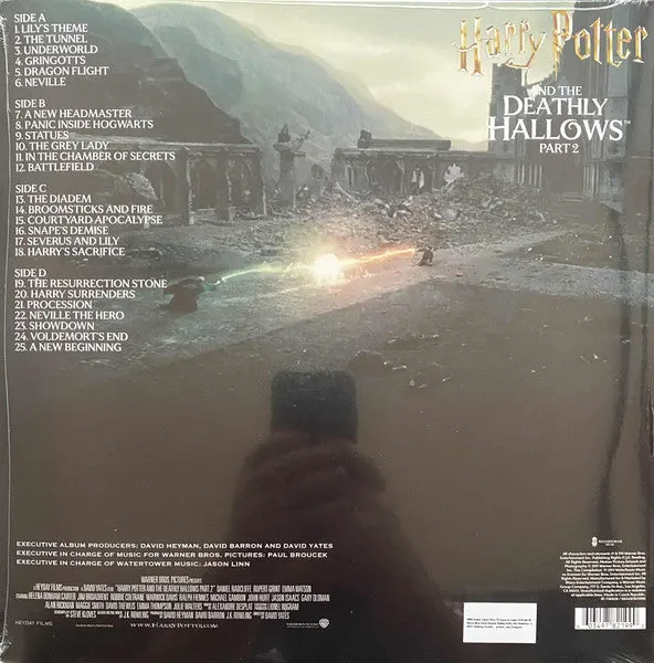 Alexandre Desplat Harry Potter Doni Morte 2LP vinile colonna sonora