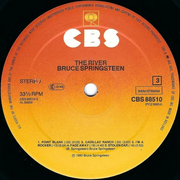 Bruce Springsteen The River Doppio Vinile 2xLP Holland 1980