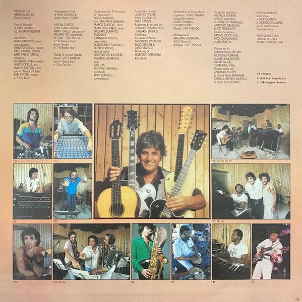 Pino Daniele Ferry Boat LP vinile 1985 jazz-rock
