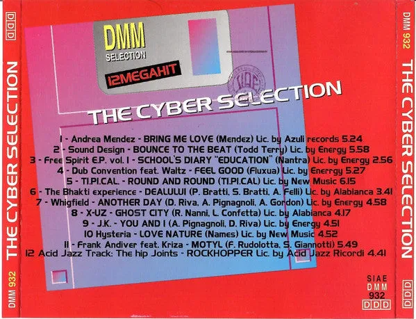 Various The Cyber Selection CD compilation mix 1995