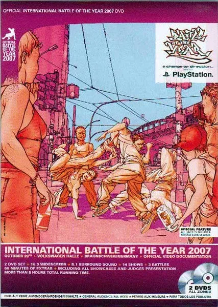 International Battle Of The Year 2007 DVD breaking
