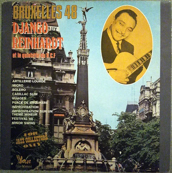 Django Reinhardt Bruxelles 48 vinile LP gypsy jazz