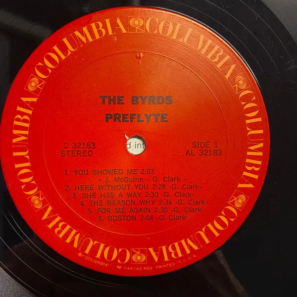 Byrds Preflyte LP ristampa usato NM folk rock
