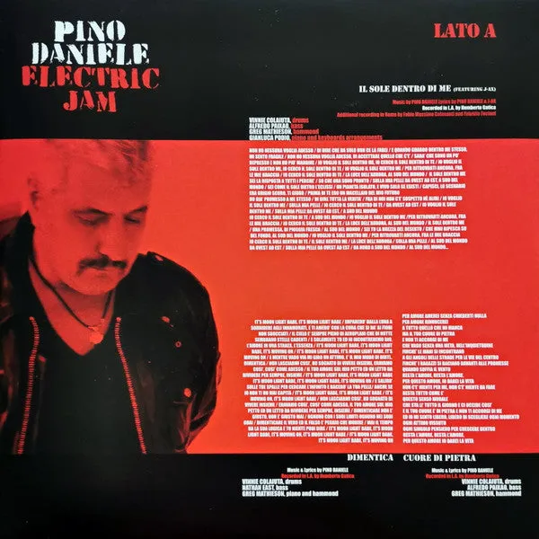 Pino Daniele Electric Jam LP 180g ristampa blues rock