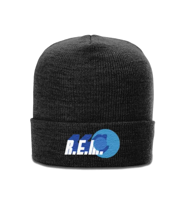 R.E.M. Reveal Beanie berretto nero Heather
