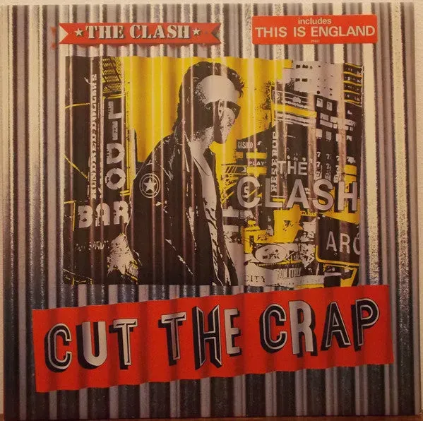 The Clash Cut The Crap vinile LP punk 1985