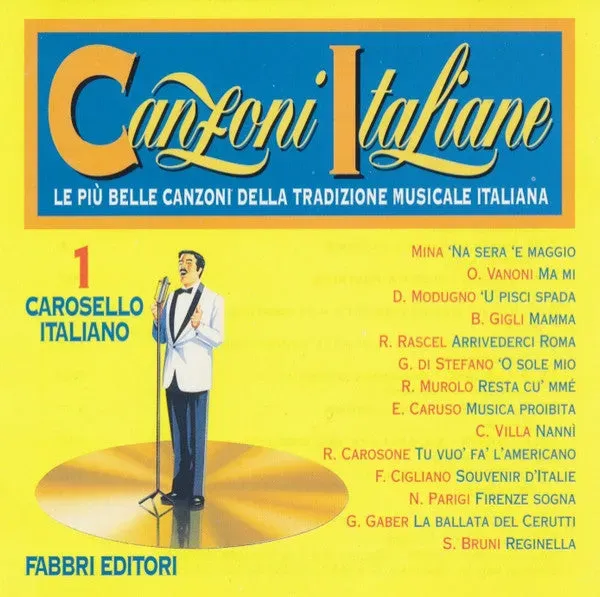 Various Carosello Italiano CD compilation 1994