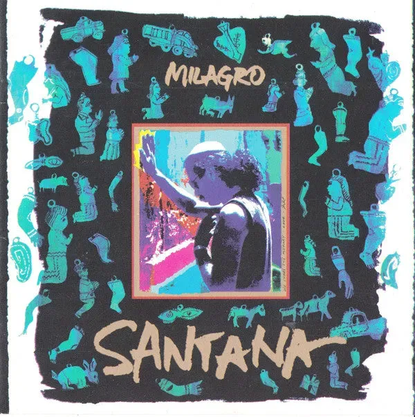Santana Milagro CD album usato VG+ pop rock