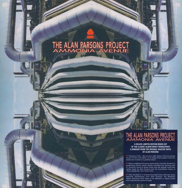 Alan Parsons Project Ammonia Avenue box deluxe 3CD vinile