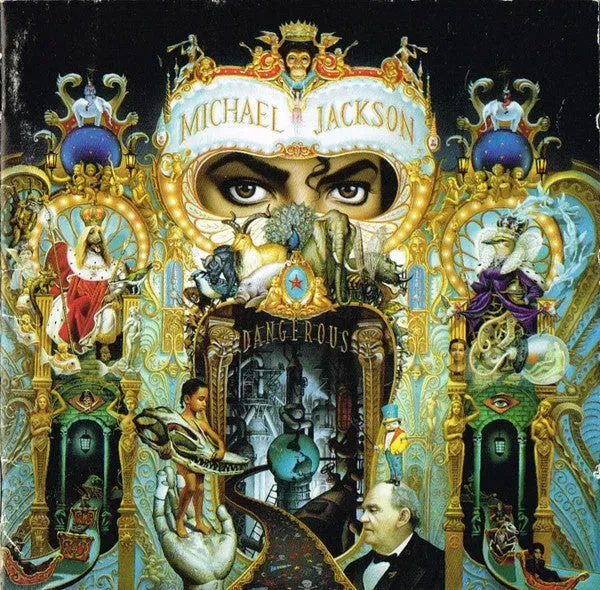 Michael Jackson Dangerous CD album europeo near mint