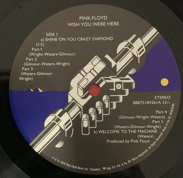 Pink Floyd Wish You Were Here LP 180g