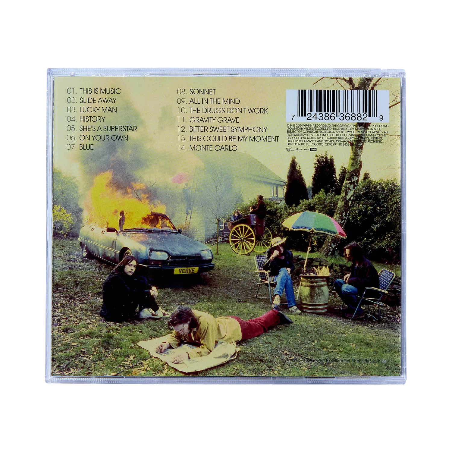 The Verve This Is Music The Singles CD compilation
