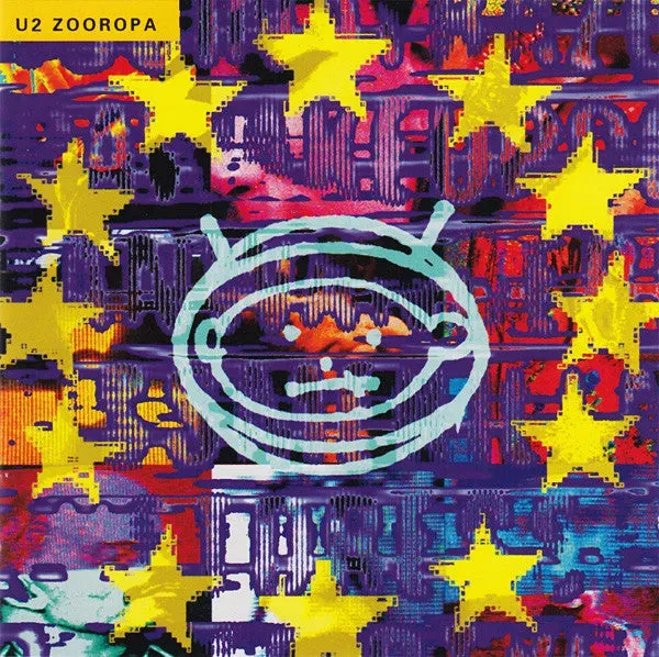 U2 Zooropa CD album pop sperimentale near mint