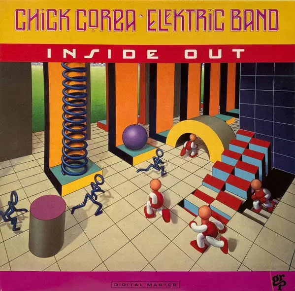 Chick Corea Elektric Band Inside Out vinile LP fusion NM