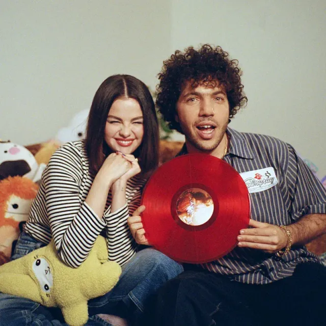 Selena Gomez I Said I Love You First Vinile Rosso Candy Cane