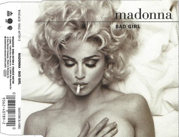 Madonna Bad Girl CD singolo house disco
