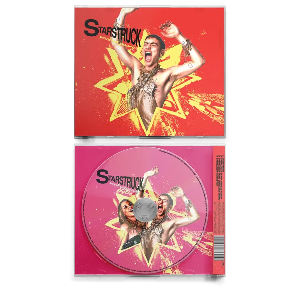 Starstruck CD singolo UK 4 tracce