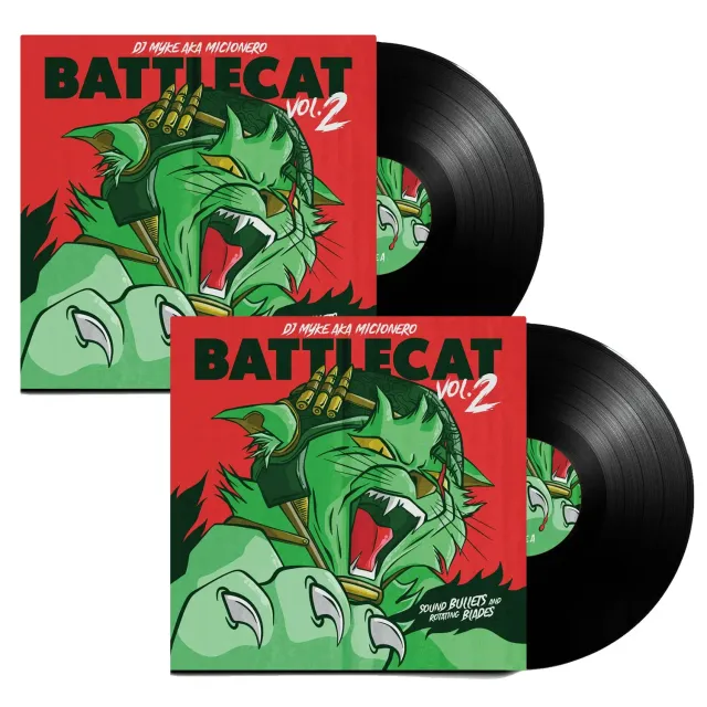 Vibrarecords Battlecat Vol.2 vinile bundle 2 copie scratch