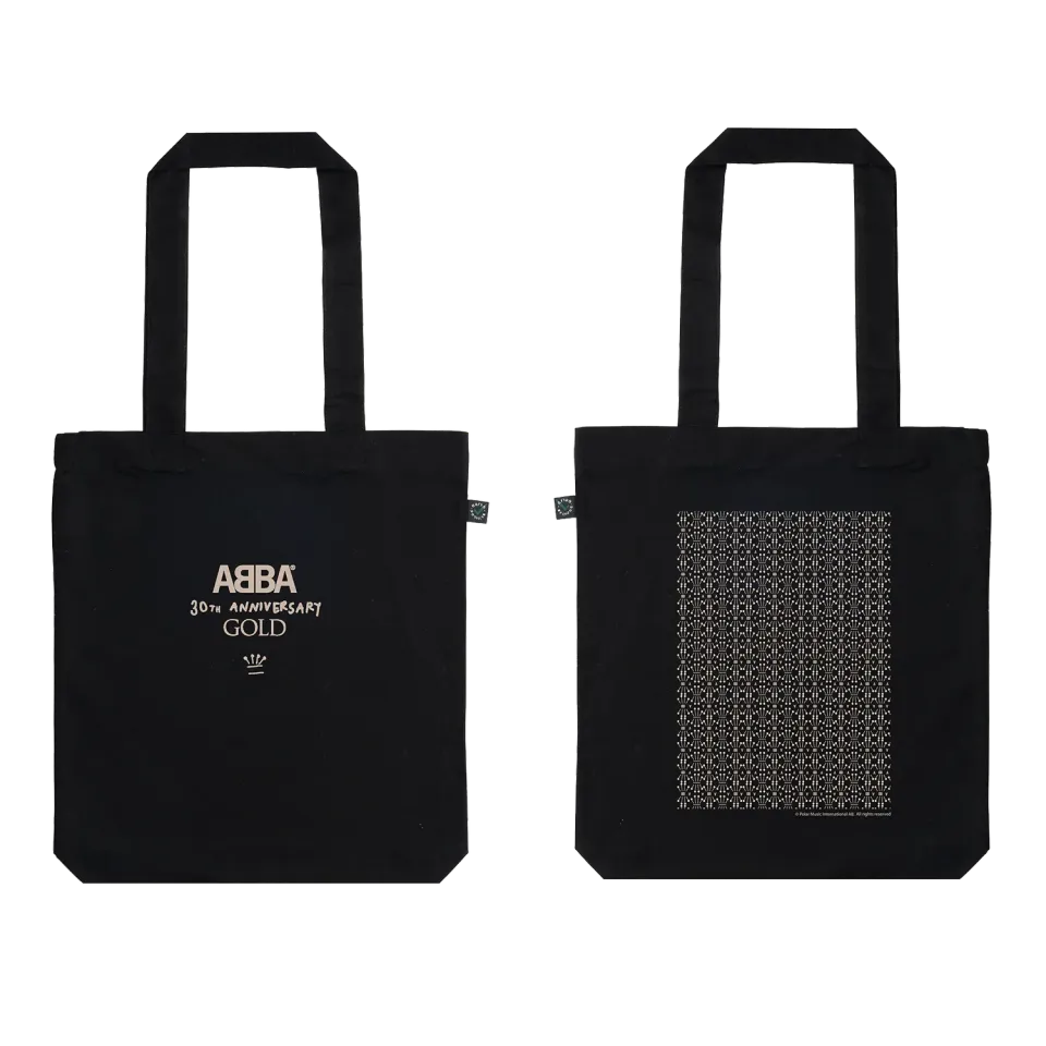 ABBA Gold tote bag shopper