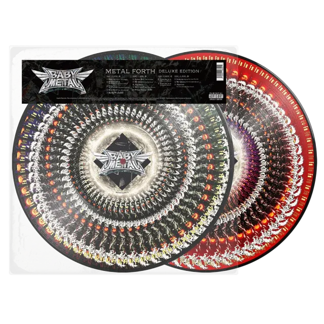 Babymetal Metal Forth Deluxe doppio vinile zoetrope 2LP live + remix