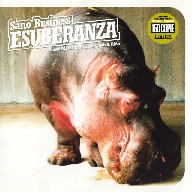 Sano Business Esuberanza 2LP vinile smoke yellow